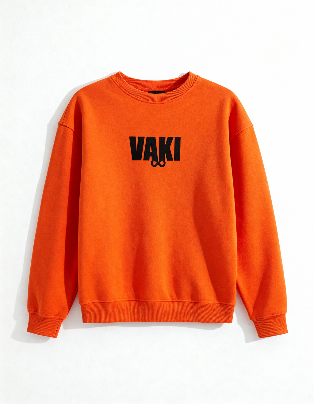 VAKI NOCTARION OVERSIZED SWEATSHIRT ORANGE