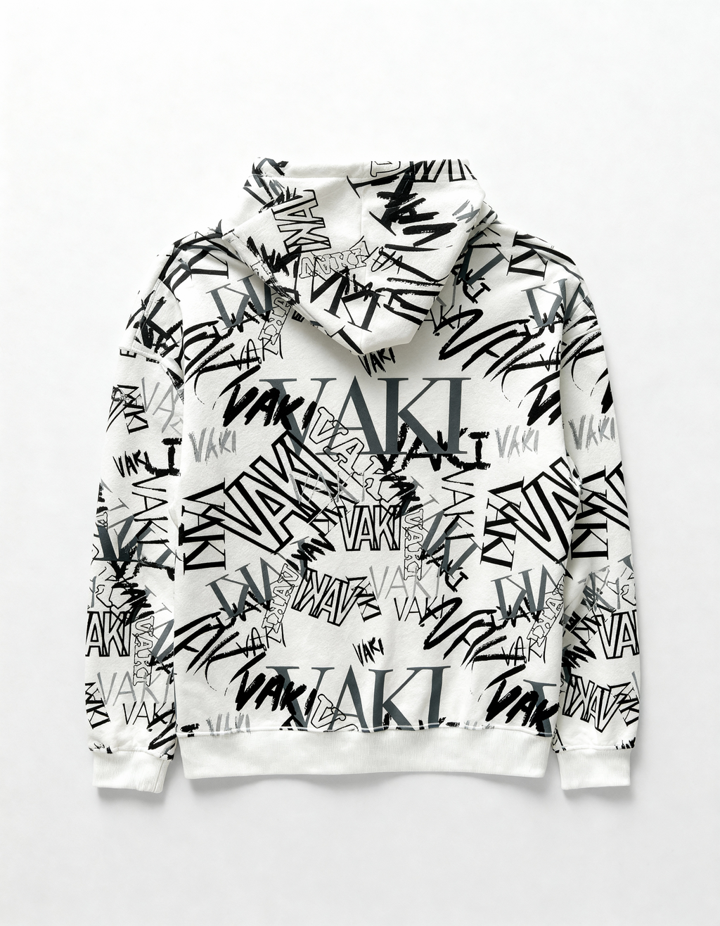 VAKI SIGNATURE LOGO OVERSIZED HOODIE