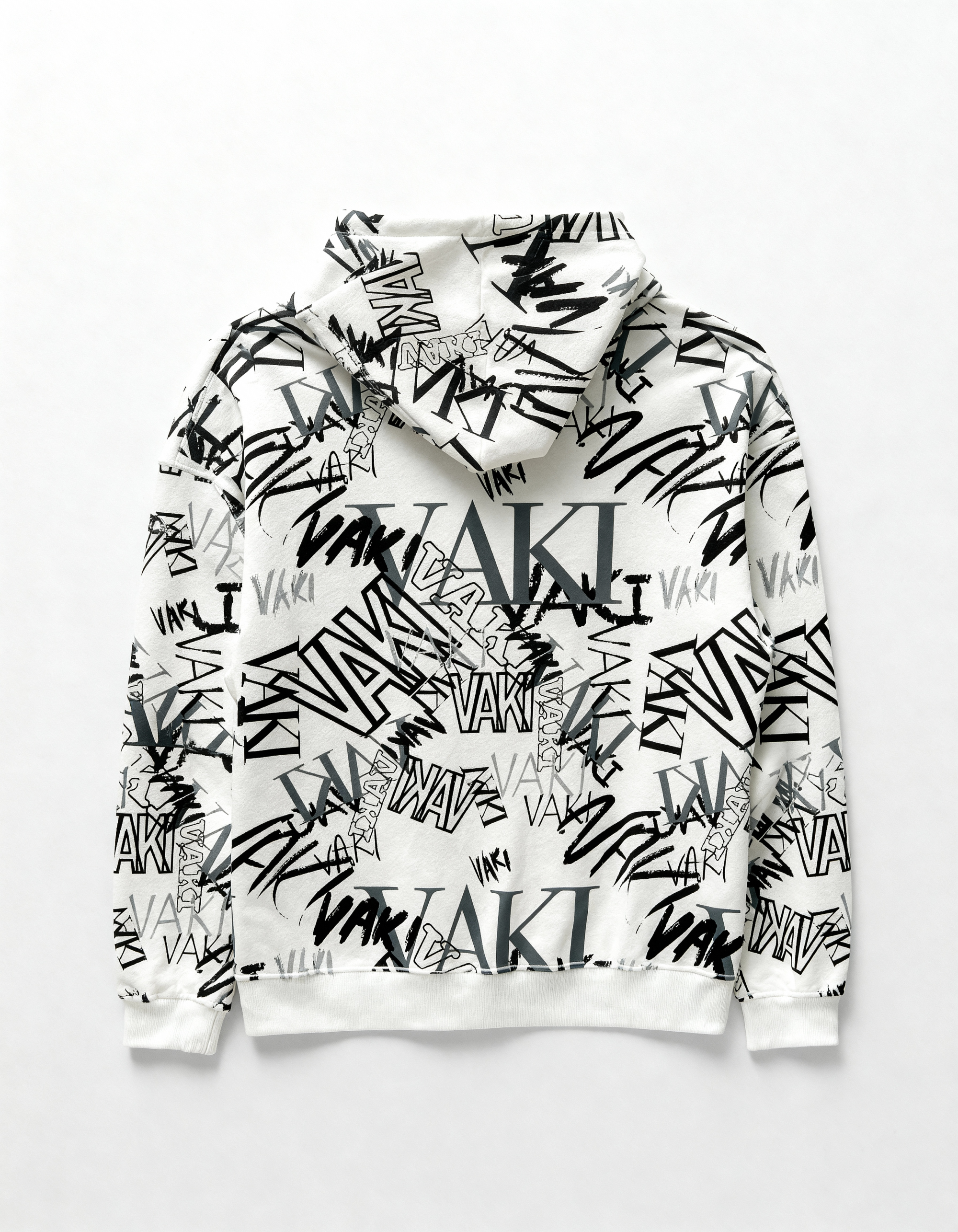 VAKI SIGNATURE LOGO OVERSIZED HOODIE