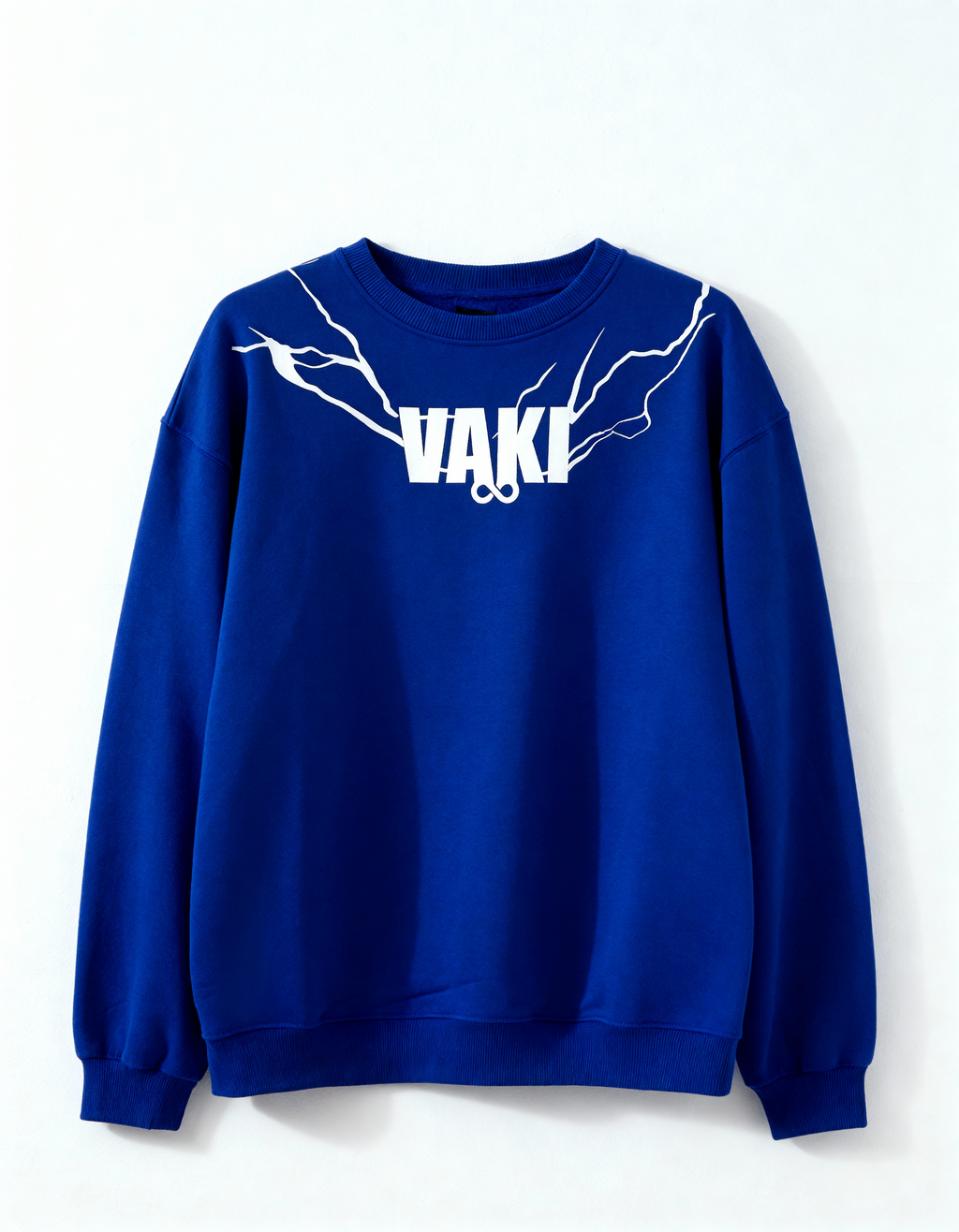 VAKI OVERSIZED ENERGY SWEATSHIRT BLUE