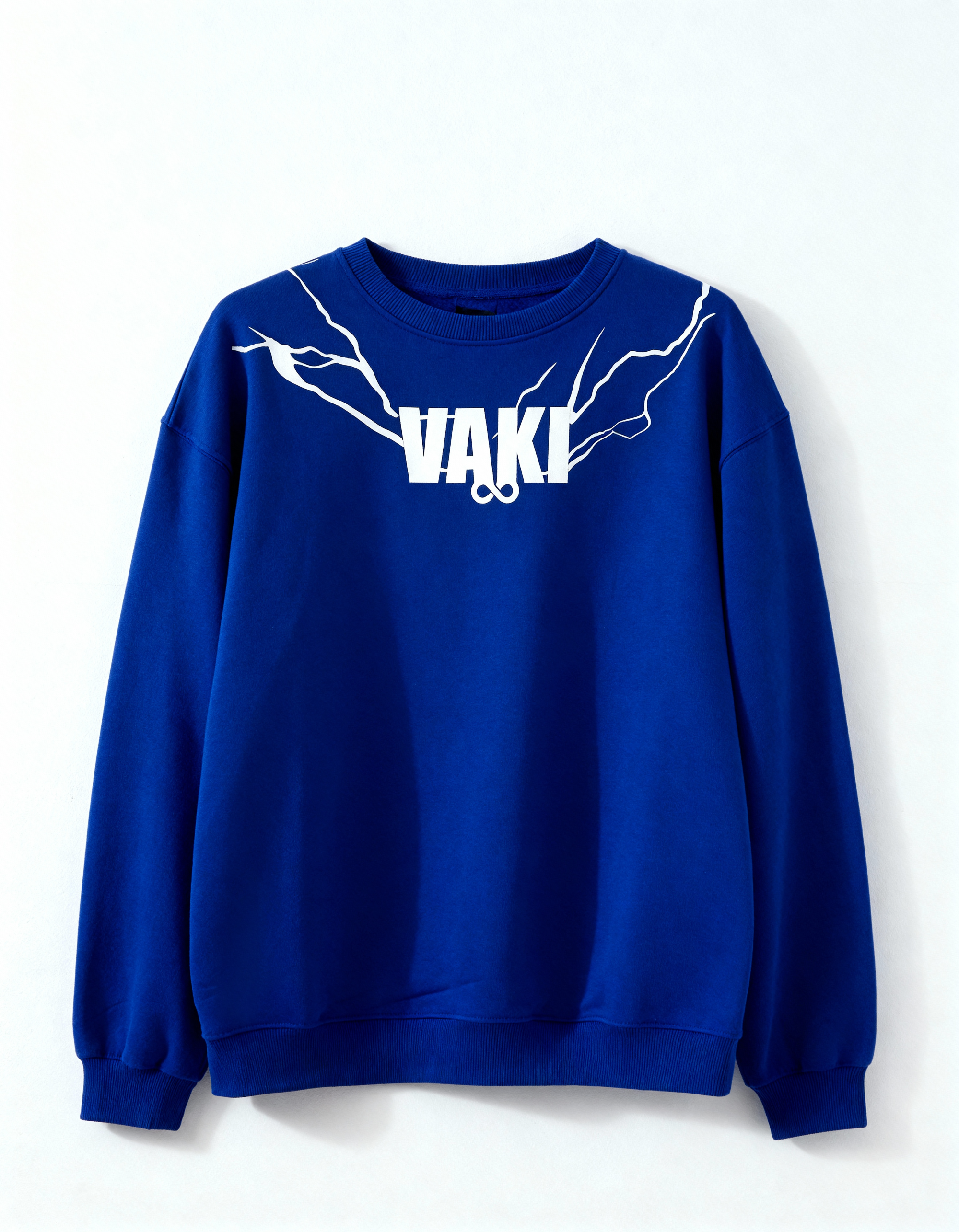 VAKI OVERSIZED ENERGY SWEATSHIRT BLUE