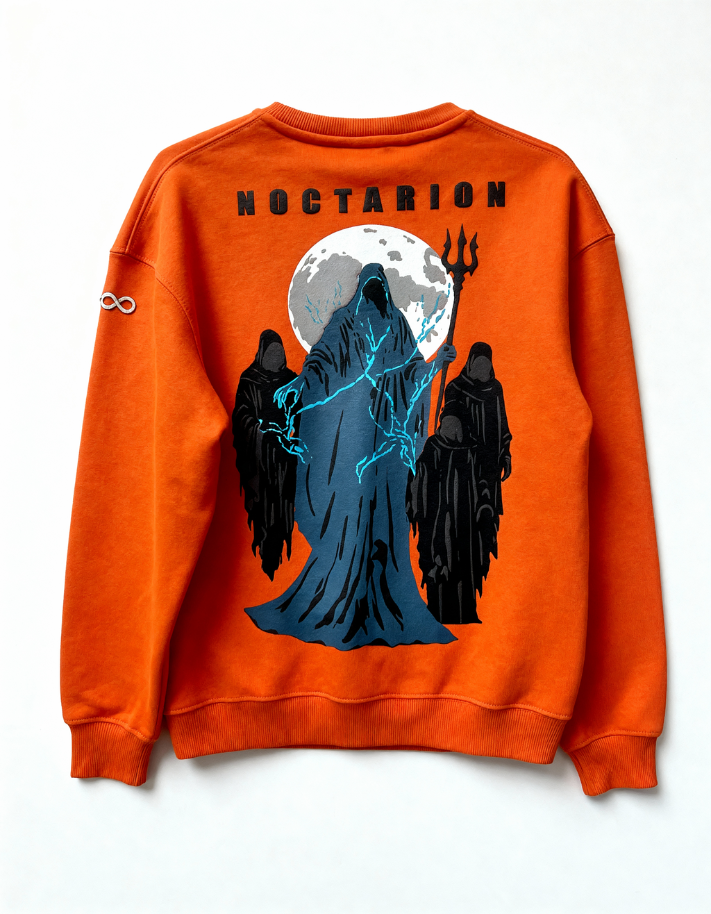 VAKI NOCTARION OVERSIZED SWEATSHIRT ORANGE