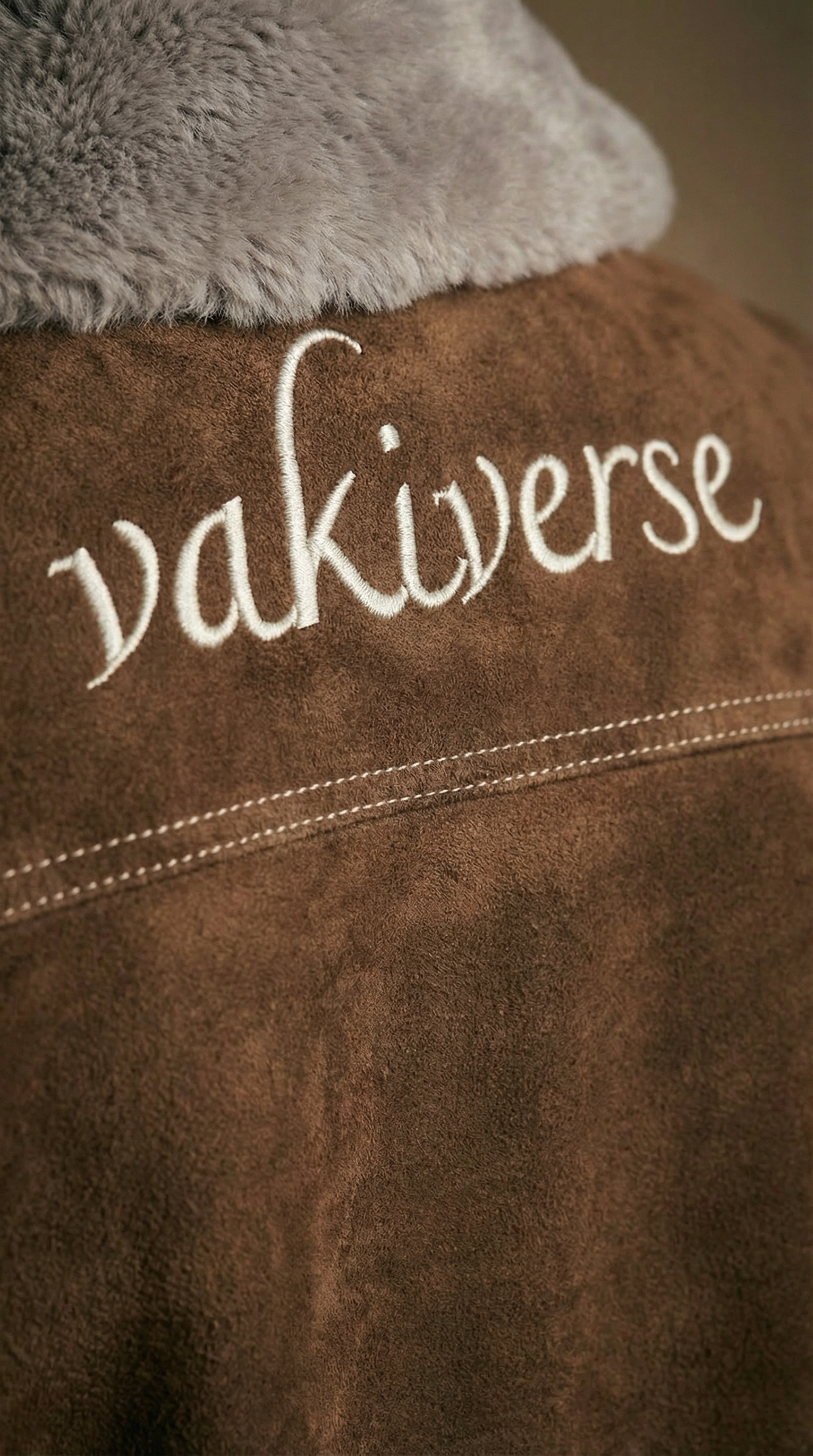 VAKIVERSE SUEDE W FUR UNISEX JACKET