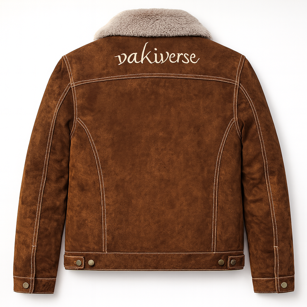 VAKIVERSE SUEDE W FUR UNISEX JACKET
