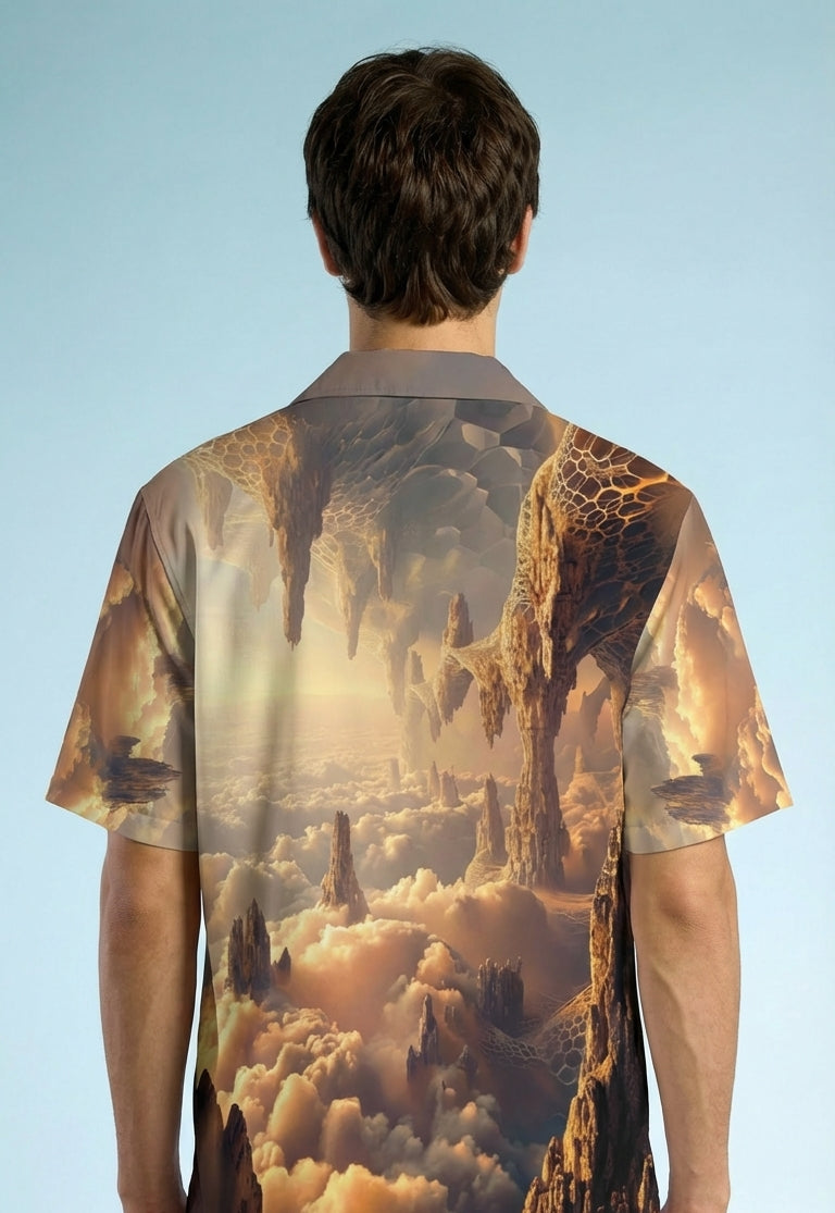 MOON CLOUDS PEAKS SHIRT